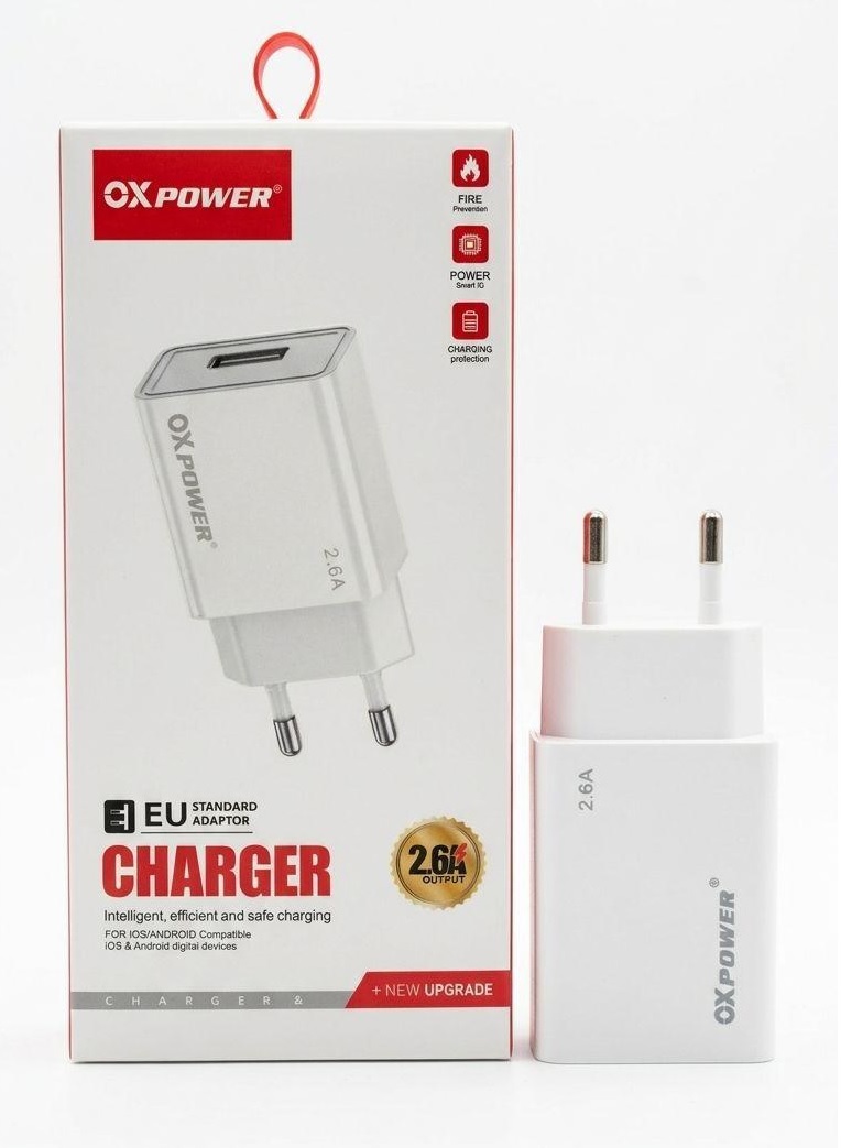 OXC01 2.6A USB ÇIKIŞLI BAŞLIK