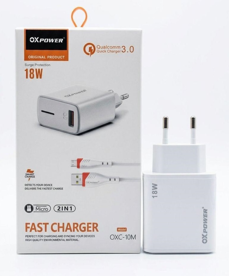 OXC-10M 18W USB MICRO ŞARJ TAKIMI