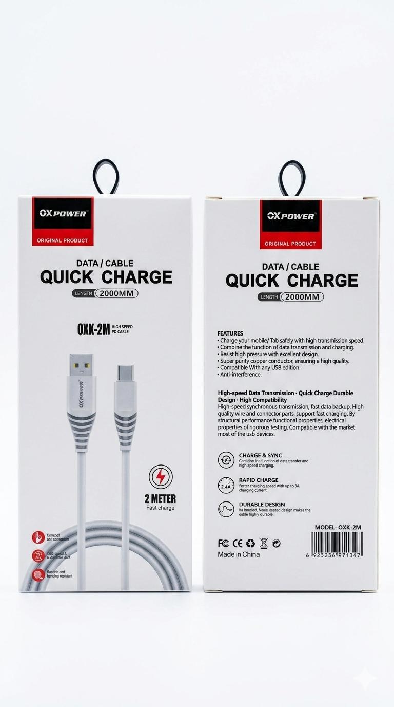 OXK2M USB-TYPCE 200CM KABLO